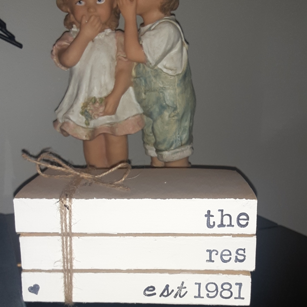 Custom Ordered Book Decor